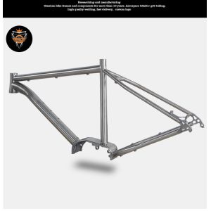 Ultra Light Titanium Mid Drive Ebike Frame Suit For Bafang 510 / Bafang 610