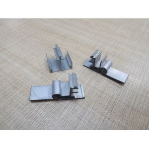 Silver Anodizing Aluminum Extrusion Parts Heat Sink Profile 50000 Shots