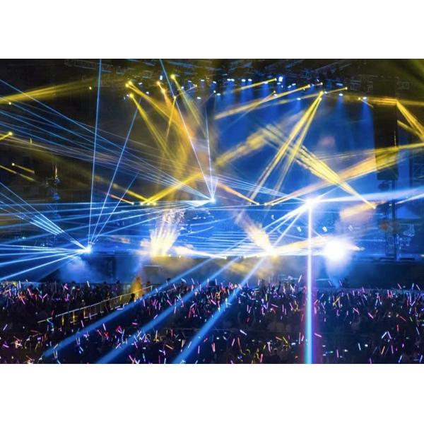 Metal Y-Axis Single Side LED Stage Effect Light 6pcs 40W For Party Wedding