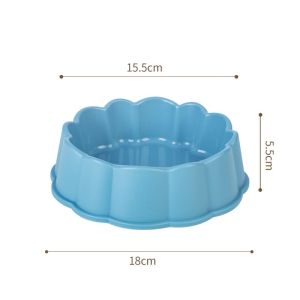 Multi-Purpose Flower-Edge Pet Bowls - Versatile Feeding and Hydration Solution