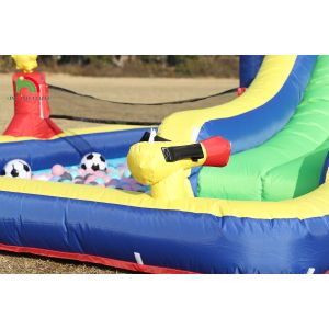 Kids Party Wet DryInflatable Bounce House Water Slide Bouncer Combo With Bigger