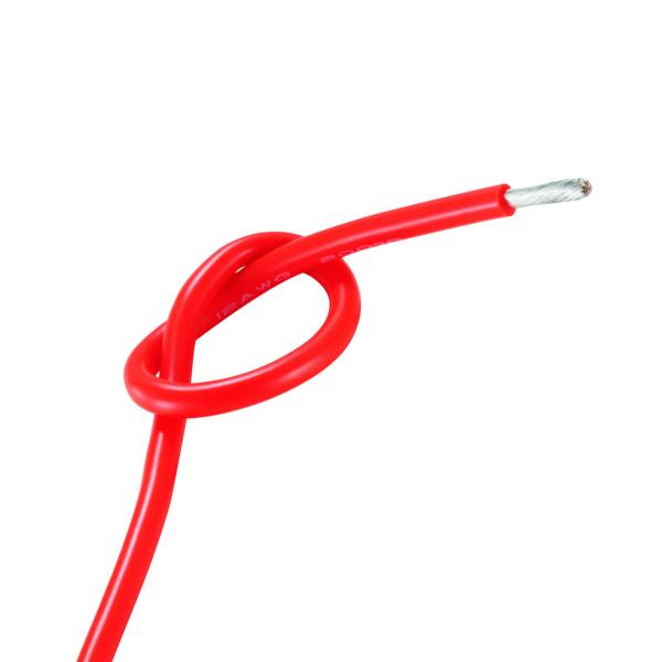 Silicone electrical internal connection wires 150C 300v tinned copper wires and