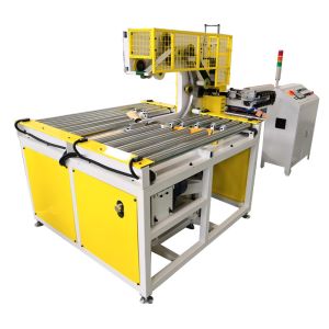 Cheap Strong Tension Horizontal Wrapping Machine With PLC Programmer Controller for sale