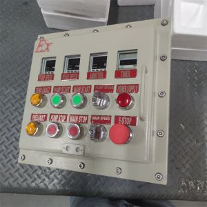 ATEX CNEX rated Ex d Flameproof Panel Box Enclosure IP66 WF2 for Hazardous area