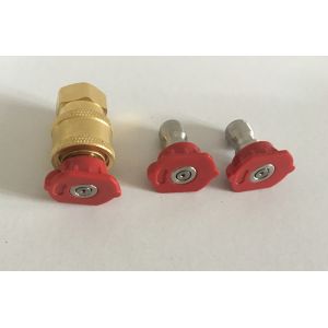 high pressure washing nozzle with qucik jet fitting