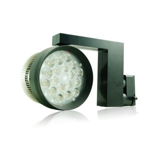 Cheap High Bright 33W 3000lm IP20 105 * 64 * 50mm Black Shell LED Track Lighting CE / RoHS for sale
