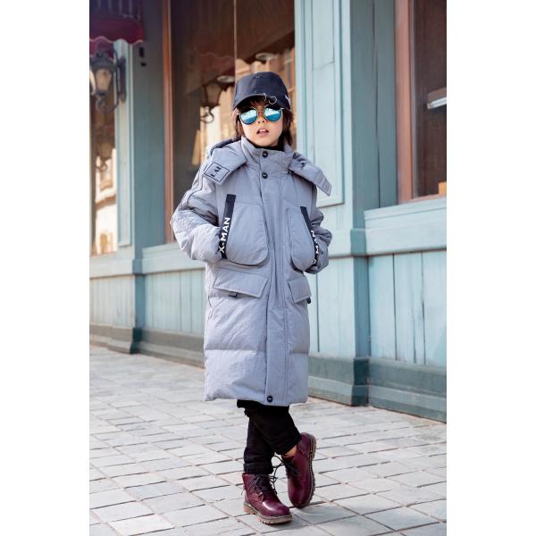 Quality Bilemi Handsome Boy Duck Down Warm Coat Winter Jacket Fashion Kids Parka  for Teenagers wholesale