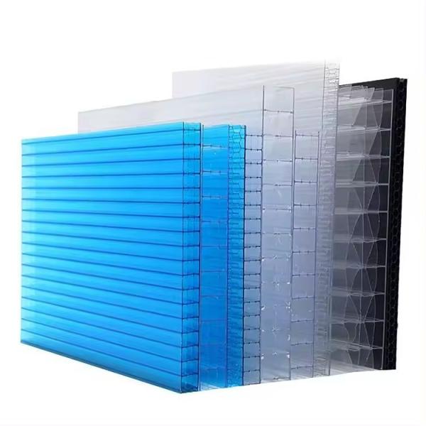 Polycarbon Polycarbonate Production Line House Twin Wall Sheet for Green CN;JIA
