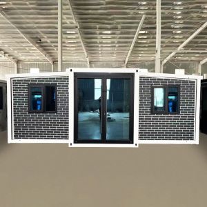 Steel Frame Expandable Container House Fireproof Mobile Expandable Prefab House