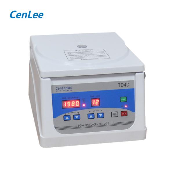TD4D Low Speed PRP PRF Centrifuge 4000rpm 2200xg Auto-Balancing for Lab/Hospital