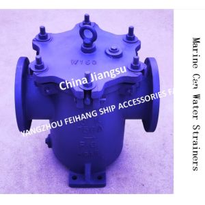 IMPA872009 Bulk Pump Inlet Straight-Through Cylindrical Sea Water Filter JIS