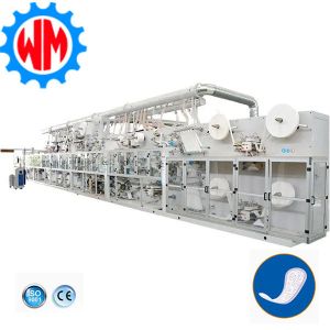 1200PCS/Min Sanitary Pad Production Line with Packaging System