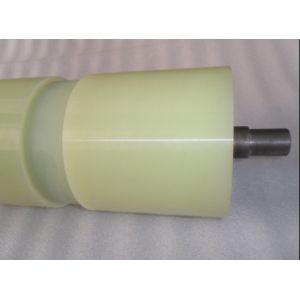 China Elastic Nature PU Polyurethane Parts Industrial Iron Roller Pu-Coating on sale