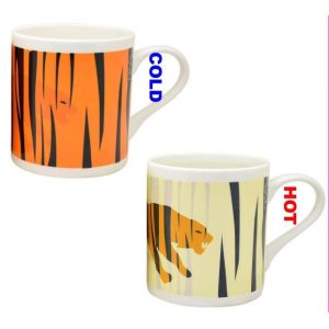 Ceramic Material Color Changing Coffee Mug With CE/EU SGS Certification