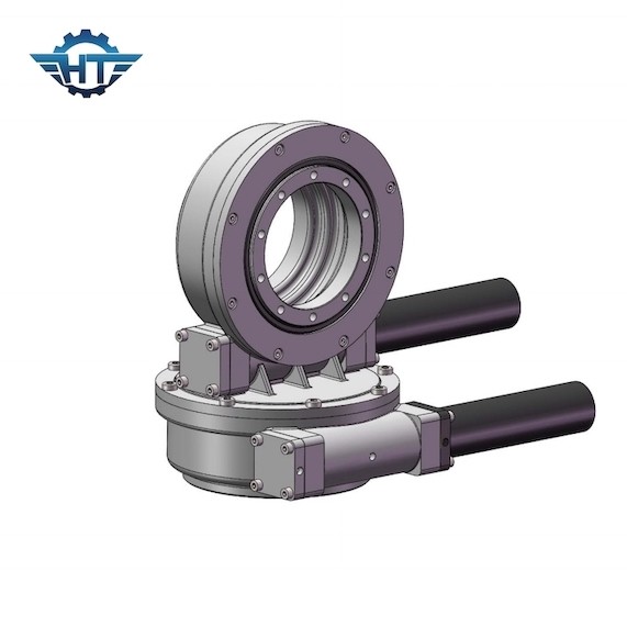 High Precision Electric Motor Slewing Drive For horizontal single axis Solar