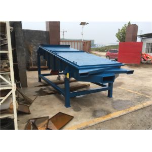 Rubber Granule Rectangular Quarry 3t/H Sand Vibrating Screen