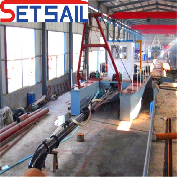 Weichai Diesel Engine Jet Suction Dredging Dredger with Hydrocyclone Type by