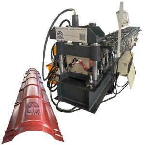 Cheap 312 Cap ridge roll forming machine in Romania Cap ridge roll forming machine | Capping roll forming machine for sale