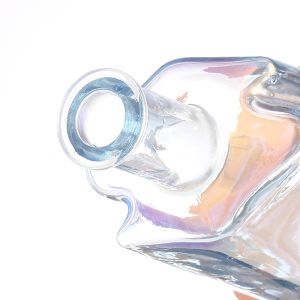 Colorful Glass Liquor Bottle with Customizable Sealing and Aluminum Plastic PP