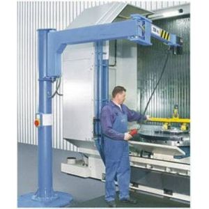 Flexible Free Standing Articulating Arm Jib Crane 250kg For Production