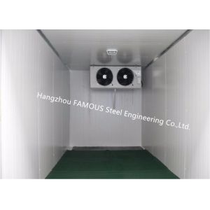 Movable Cold Storage Walk In Freezer Decoration Portable Chilled Container