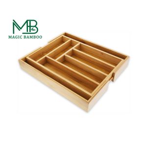 Efficiently Store Your Cutlery in Style with Our Classic Design Drawer Organizer