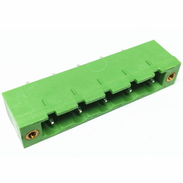 2EDGVM pluggable terminal blocks with flan3.81/5.00/5.08/7.62mm ptich header,