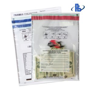 Recyclable Tamper Evident Plastic Bags With Self Adhesive Seal