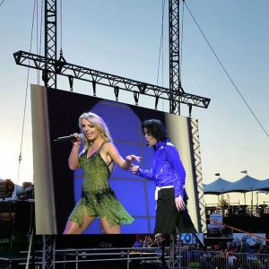 Concert Background High Refresh LED Display Screen P4.81 Indoor Outdoor Rental
