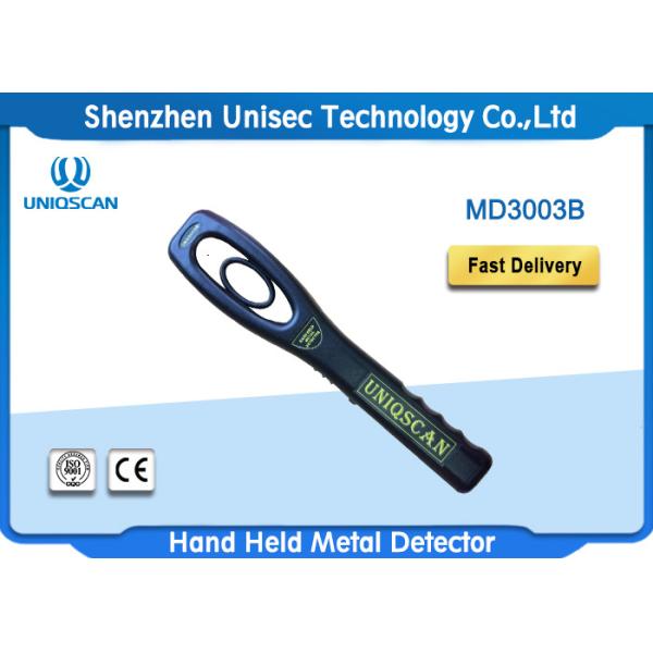 Portable Public Hand Held Metal Detector / Security Check Equipment 2 Year
