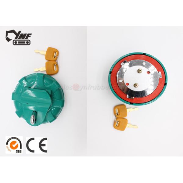 Quality YNF02225 SK Iron Excavator Engine Parts / Universal Diesel Fuel Tank Cover wholesale