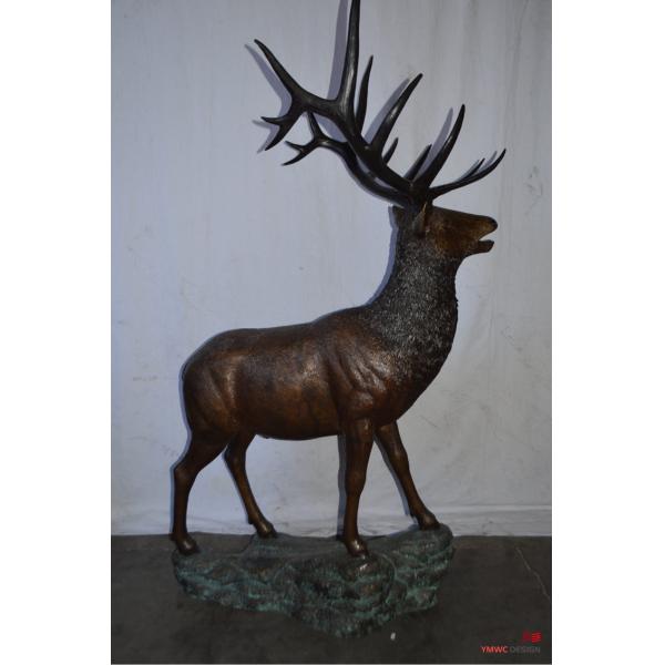 Custom Print Method Life-Size Bronze Animal Sculpture for Customized Requirements