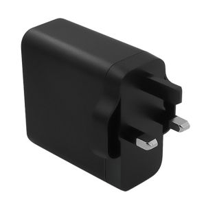 45W UK 4-Port Fast Charger 3x Type C 1x USB-A Compatible with MacBook iPhone