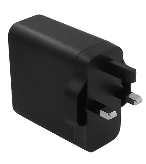 45W UK 4-Port Fast Charger 3x Type C 1x USB-A Compatible with MacBook iPhone