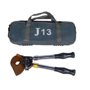 J13 Manual Ratchet Cable Cutters Power Construction Tools For Cutting ACSR