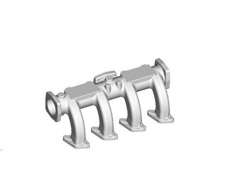 Quality Professional Intake Pipe Reusable Aluminum Casting Molds High Accuracy wholesale