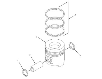 2344814 Piston Engine 234-4814 Ring Tak4262 Piston Liner Kit Cylinder Liner Tak