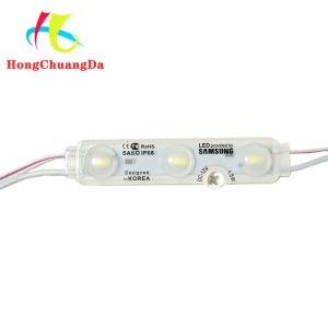 Cheap 12V Led Injection Module 1.5W Three Lamp LED module advertising light boxes for sale