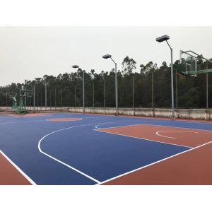 China Smooth Or Textured Surface Polyurethane Sport Flooring Class 1 Fire Resistance on sale