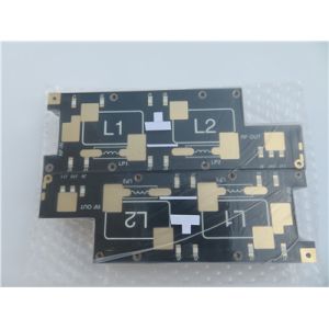 High Frequency 1.6mm PTFE PCB Board Fibre Glass Coated PTFE DK2.65 For Couplers