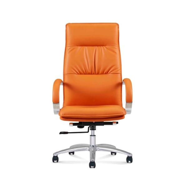 35cm Base Ergonomic Executive Leather Office Swivel Chairs 4d Adjustable Nylon Caster