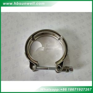 China Cummins diesel engine parts for ISM QSM M11 Air Transfer Connection V Band Clamp 3892648 on sale