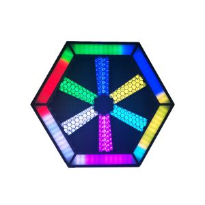 LED Matrix Stage Effect Light With 93 Ra Color Rendering Index And Rotating Fan