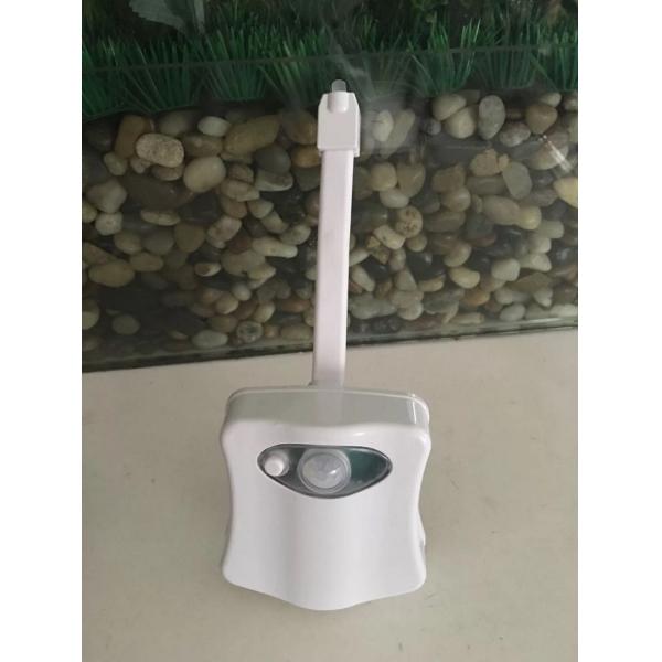 8 Colors Battery Powered Toilet Led Nightlight Motion Activated Led Night Light Bowl Lightbowl Led Lamp