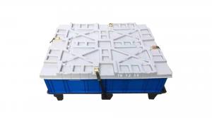 Cheap Large Crate Plastic Blister Pack Storage Boxes With Lids For Delivering Shipping for sale