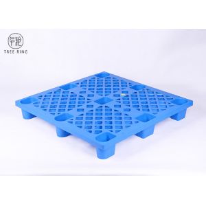 Lightweight Nestable HDPE Plastic Pallets With 9 Legs And Open Deck P1010 4