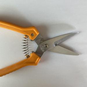 Cheap Multifunction Scissors With Ergonomic Orange Handle for sale