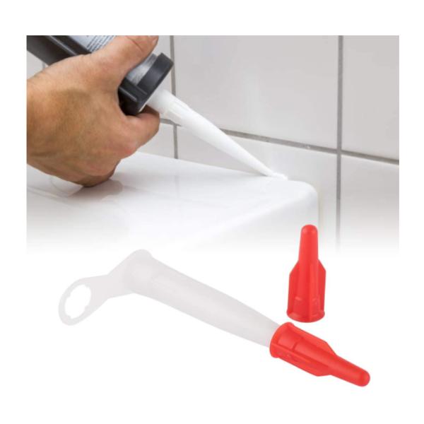 Caulking Tool Silicone Sealant Finishing Grout Tools Kit 12 Pieces Caulk Skirting Boards & Base Boards Replaceable Pads