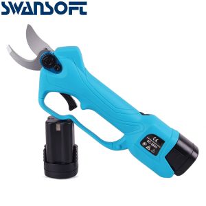 Swansoft 28mm 16.8V Electric Garden Pruner Scissors Cordless Electric Pruning