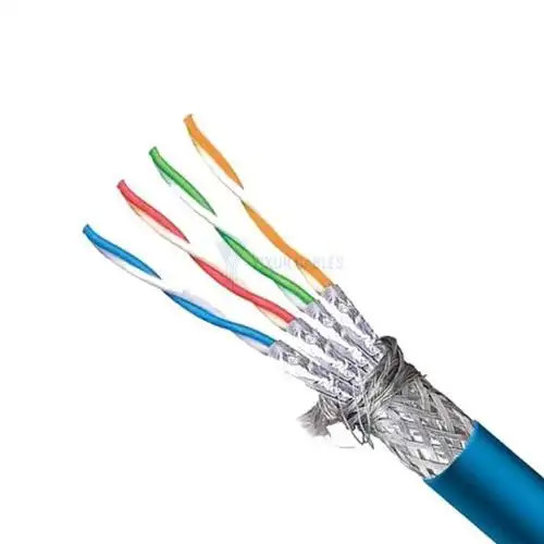 Quality Wholesale Bulk SFTP CAT6A PVC Cable 550MHz 23AWG Copper High-Speed Secure Connectivity wholesale